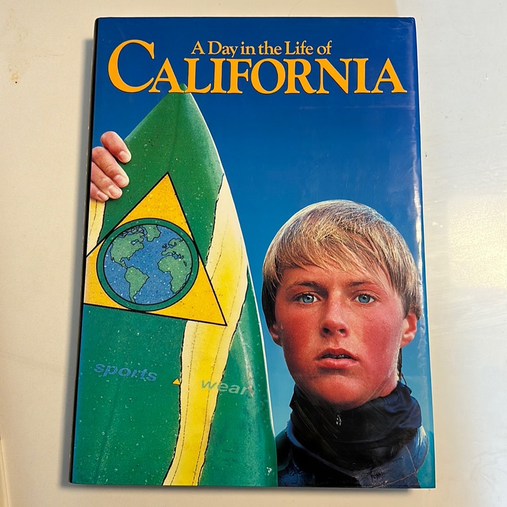 Vintage “A Day in the Life of California” Coffee Table Book (1988)